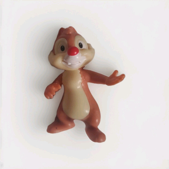 Vintage Disney Chip and Dale PVC Figures Set of 2 - 2" Miniature Toy Figurines - Picture 2 of 4